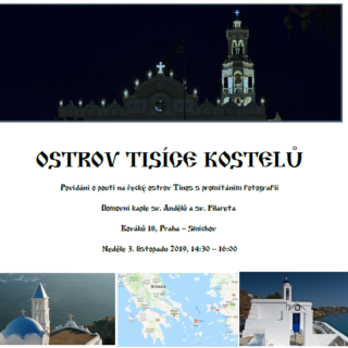 Přednáška o pouti na ostrov Tinos