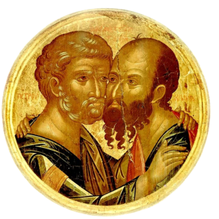 Ikona: Svatý Petr a Pavel