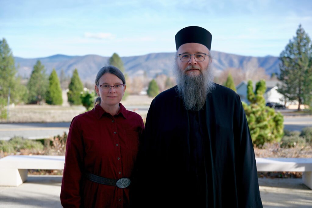 Otec Jiří Ján a presbytera Klára Jánová